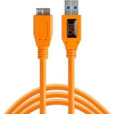 Tether Tools Cables Tether Tools SuperSpeed USB A - USB Micro-B 3.0 4.6m