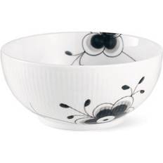 Royal Copenhagen Black Fluted Mega Serving Bowl 15cm 0.73L