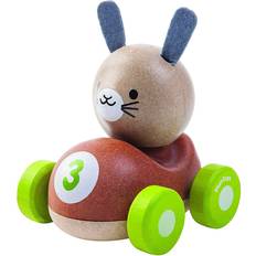 Billig Skubbelegetøj Plantoys Bunny Racer