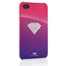 Apple iPhone 4/4S Mobilskal White Diamonds Rainbow Case (iPhone 4/4S)