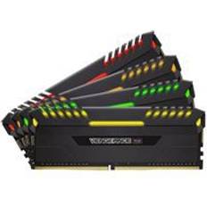 32 GB - 4 - DDR4 RAM Memory Corsair Vengeance RGB DDR4 3466MHz 4x8GB (CMR32GX4M4C3466C16)