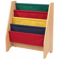 Red Bookcases Kid's Room Kidkraft Sling Bookshelf Primary & Natural