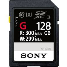 Sony 128 GB Schede di memoria Sony SF-G SDXC UHS-II U3 300/299MB/s 128GB