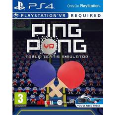 3 4 table tennis table VR Ping Pong (PS4)