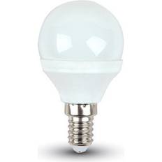 Led lampor 6000k ljuskällor V-TAC VT-1819 6000K LED Lamp 4W E14