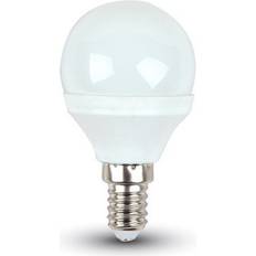 E14 - Globo Lampade LED V-TAC VT1819 Lampadina led E14 4W P45 Bianco freddo 6400K