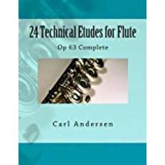 Andersen 24*24 24 Technical Etudes for Flute: Op 63 Complete