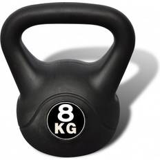 vidaXL Kettlebell 8 kg Nero