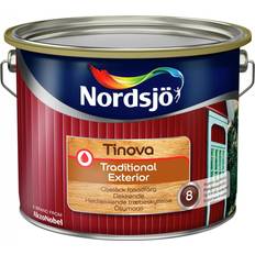 Tinova oljetäckfärg Nordsjö Tinova Traditional Exterior Träfasadsfärg Svart 10L