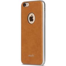 Moshi Coque iGlaze Napa iPhone 6s Plus cuir véritable vegan Beige