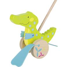 Goki Crocodile Push Along Animal Susibelle