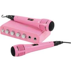 Karaokes Konig HAV-KM11P Karaoke Mixer Roze