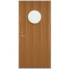 SnickarPer 106G Teak Ytterdörr Klarglas V (100x200cm)