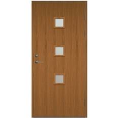 SnickarPer 567G Teak Ytterdörr Klarglas H (100x200cm)