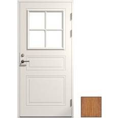 SnickarPer 273G Teak Ytterdörr Klarglas V (90x200cm)