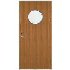 SnickarPer 34G Teak Ytterdörr Klarglas H (100x200cm)