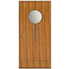 SnickarPer 6G Verona Teak Ytterdörr Klarglas H (90x200cm)