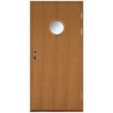 SnickarPer 9G Helsinki Teak Ytterdörr Klarglas V (90x200cm)