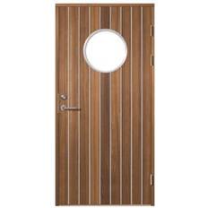 SnickarPer 51G Spine Classic Teak Ytterdörr Klarglas V (90x200cm)