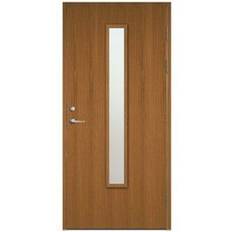 Teak Dörrar SnickarPer 502G Teak Ytterdörr Klarglas H (90x210cm)