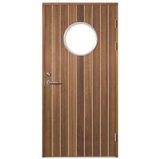 SnickarPer 51G Spine Classic Teak Ytterdörr Klarglas H (100x200cm)