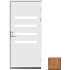 SnickarPer 2110G Teak Ytterdörr Klarglas H (90x210cm)