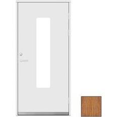 SnickarPer 2150G Teak Ytterdörr Klarglas H (90x210cm)