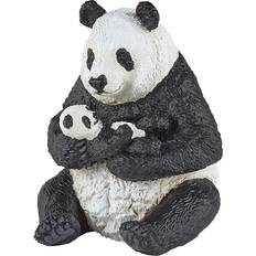 Panda Speelfiguren Papo Panda met jong speeldiertje 8 cm