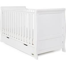 Kid's Room OBaby Stamford Sleigh Cot Bed 29.9x60.6"