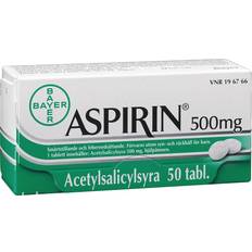 Aspirin 500mg Aspirin 500mg 50 st Tablett