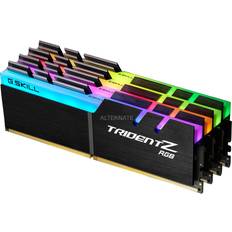 Ddr 4 64gb G.Skill 64GB (4 x 16GB) Trident Z RGB, DDR4 3000MHz, CL14, 1.35V