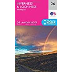 Books Landranger (26) Inverness & Loch Ness, Strathglass (OS Landranger Map)