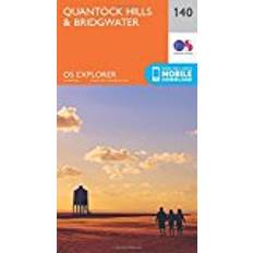 Os 140 OS Explorer Map (140) Quantock Hills and Bridgwater