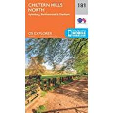 OS Explorer Map (181) Chiltern Hills North