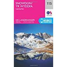 Books Landranger (115) Snowdon & Caernarfon (OS Landranger Map)
