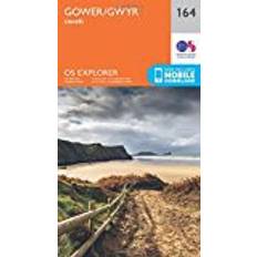 Books OS Explorer Map (164) Gower, Llanelli