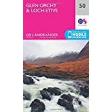 Books Landranger (50) Glen Orchy & Loch Etive (OS Landranger Map)