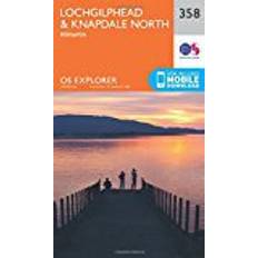 OS Explorer Map (358) Lochgilphead and Knapdale North (OS Explorer Paper Map) (OS Explorer Active Map)