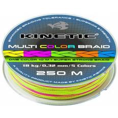 Kinetic Fiskeliner Kinetic Multi Color Braid 0 32mm 250m