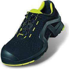 Uvex Chaussures basses noires/jaunes 1, S1P, Pointure UE: