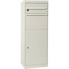 MEFA Maple Parcel Box 661 Ruko Lock - White