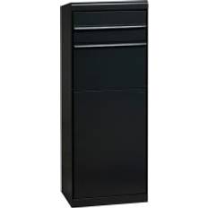 MEFA Maple Parcel Box 662 Ruko Lock - Black/Grey