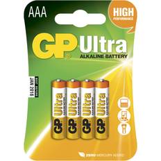 GP Batteries 24AU AAA LR03 Ultra 4-pack