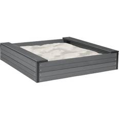 Sandkasser Legeplads Nordic Play Active Sandbox WPC 120x120cm