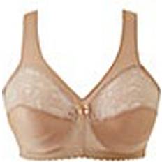 Pink - Women Clothing Glamorise Full Figure Support Bra - Blush