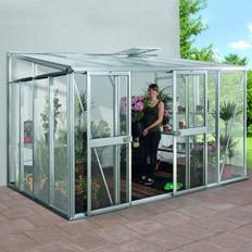 Veggdrivhus Vitavia Helena 8.6m² Aluminium Glass