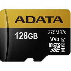 Adata Premier ONE MicroSDXC Class 10 UHS-II U3 V90 275/155MB/s 128GB +SD adapter