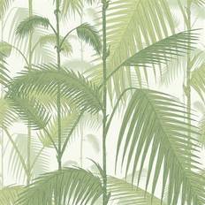 Cole & Son Palm Jungle Designtapete von and Olive Green verde