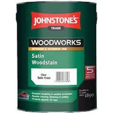 Johnstone's Trade Woodworks Woodstain Brown 5L