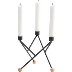 Eg - Sort Lysestager Andersen Furniture North Star Lysestage 17cm
